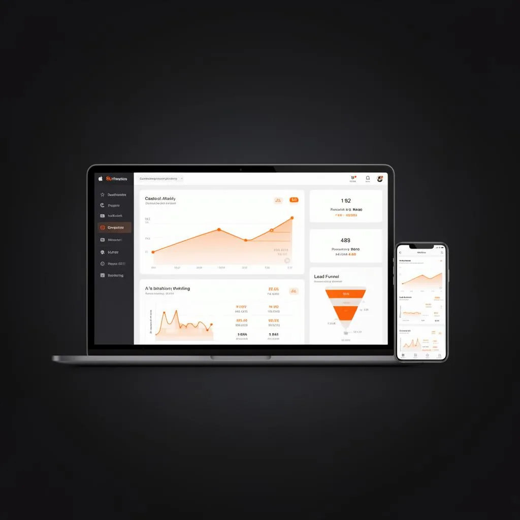 Dashboard de performance do Dealer Pro, sistema de marketing para concessionárias