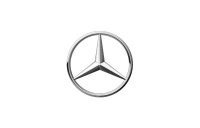 Logo da marca Mercedes-Benz